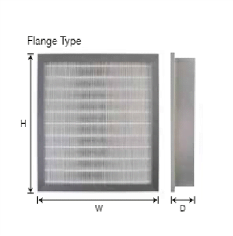 Nitta Medium filter eSPLE series - Flange type
